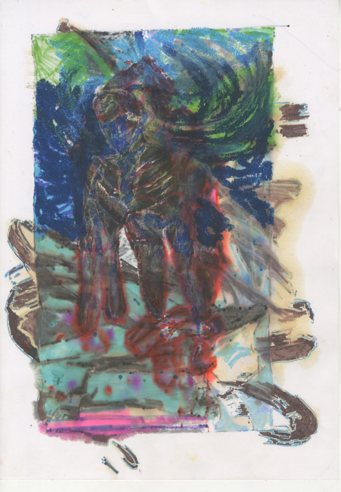 felt tip on paper
