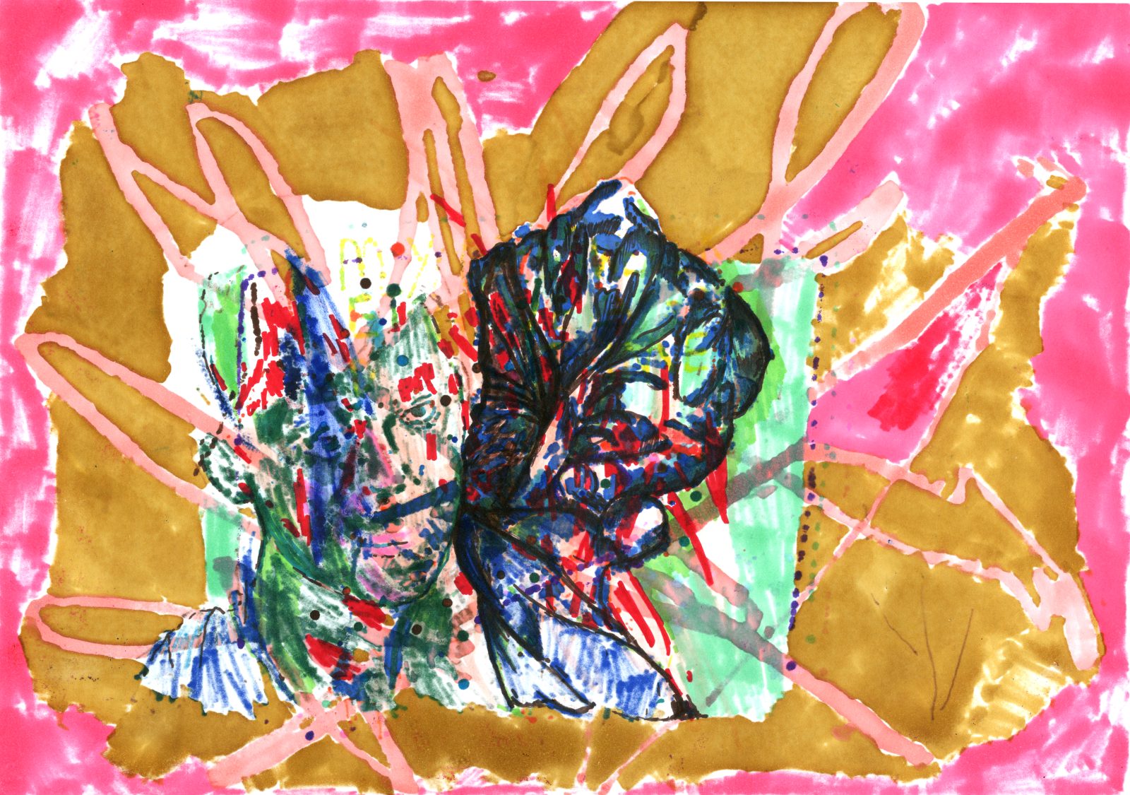 felt tip on paper
